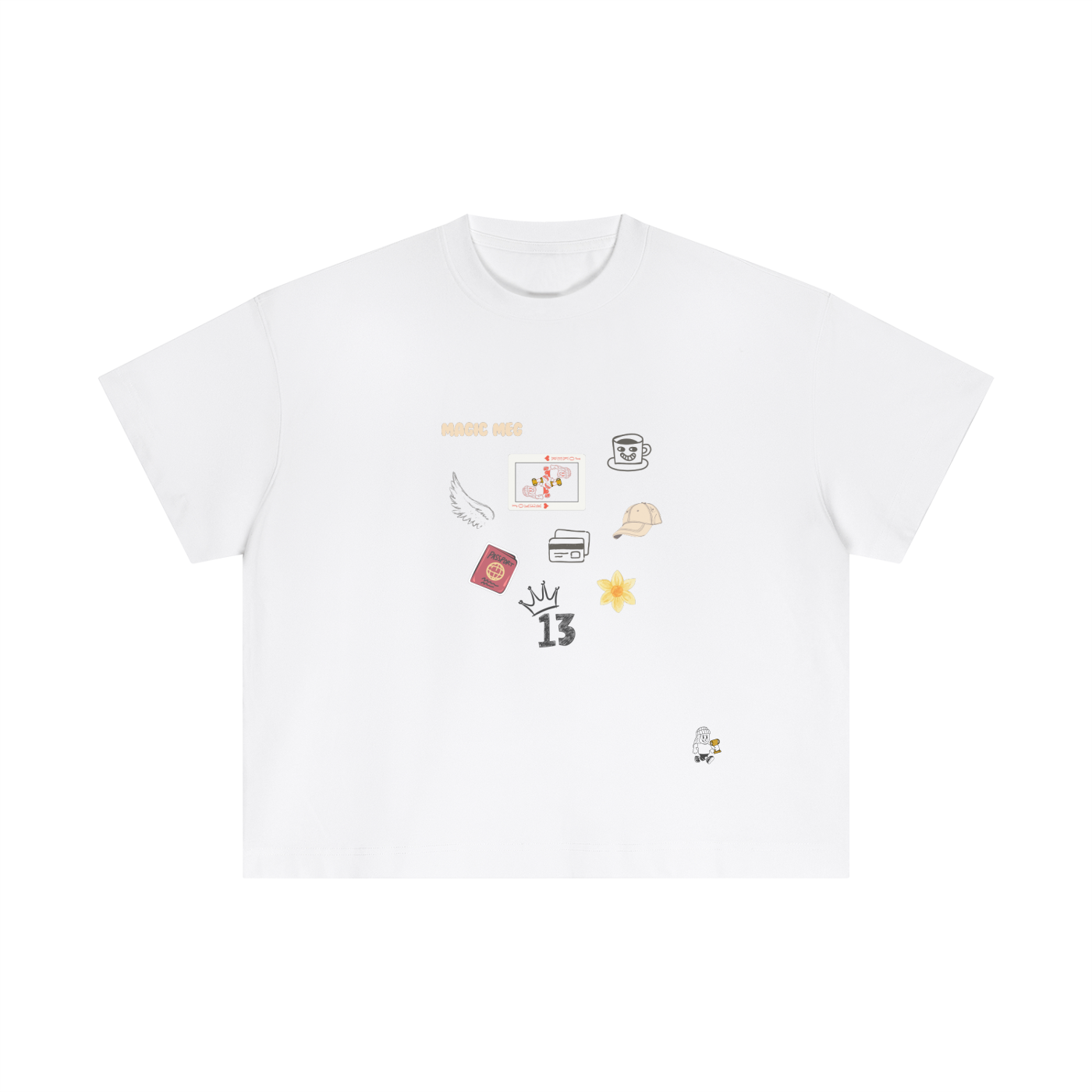 Essential Cluster Boxy T-Shirt
