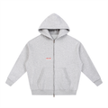 Essential Lucky 13 Zip Hoodie Grey